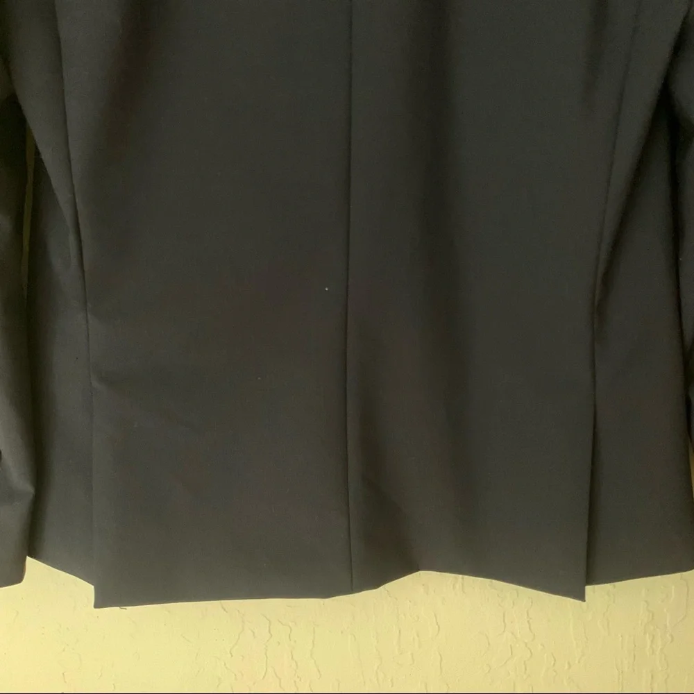 New ZARA Boys Blazer Blue Tailored Fit Wool Blend Traditional Holiday Size 13/14 - Picture 10 of 13